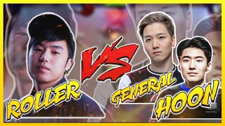 ROLLER VS GOSU HOON AND GOSU GENERAL! MAGIC CHESS STREAMER BATTLE! Mobile Legends Bang Bang