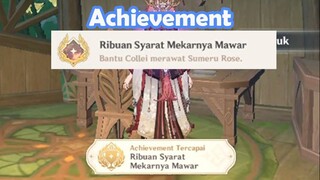 Achievement "Ribuan syarat mekarnya mawar"