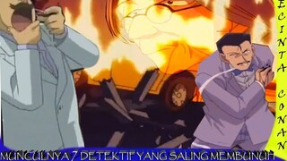 Alur episode detektif conan dimana Para Detektif saling membunuh di rumah karasuma renya