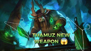 THANKS MOONTON FOR THIS NEW THAMUZ WEAPON😱