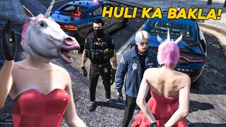 Mag pa KULONG sa mga Gwapong Pulis sa GTA 5 *PRANK* | Billionaire City RP