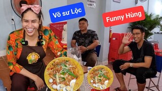 Funny Hùng Võ sư Lộc review dĩa Bánh tráng trộn DIVA Cát Thy siêu to khổng lồ - Ẩm thực Cha Rồng