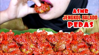 ASMR JENGKOL BALADO PEDAS AMPUN | ULUL ASMR MUKBANG INDONESIA