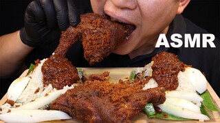 ASMR EATING NASI LEMAK BAMBOO | NO TALING | REAL EATING SOUNDS