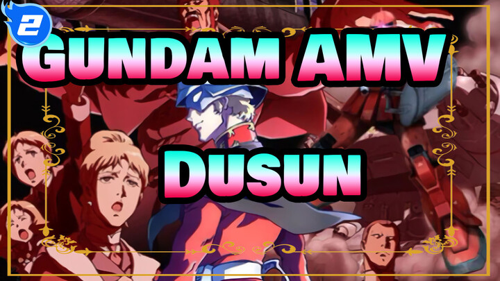 [Gundam AMV] Dusun di Waktu Semesta, Komet Merah Yang Berjuang Untuk Balas Dendam_2