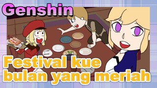 Festival kue bulan yang meriah