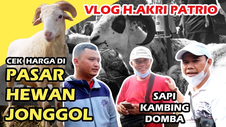 USTADZ AKRI PATRIO SIDAK KE PASAR HEWAN JONGGOL BERSAMA TASBIH AQIQAH
