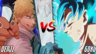 DENJI VS GOKU (Anime War) FULL FIGHT HD