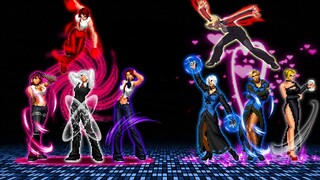 KOF MUGEN: Vanessa Team VS Mature Team!!!