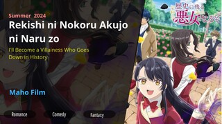 Rekishi ni Nokoru Akujo ni Naru zo