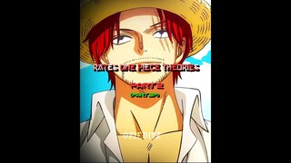 Rates One Piece theoris part 2 #onepiece #anime #shanks #animeedit #onepieceedit