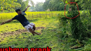 เล่นตลกรูปปั้น ใหม่ BUSHMAN PRANK PART 6