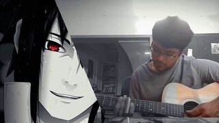 Sasuke Theme Song | Naruto Shippuden OST II Hyouhaku + Itachi on Reality| Fingerstyle | Guitar Cover