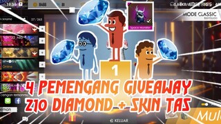 PENGUMUMAN GIVEAWAY DIAMOND FREE FIRE SPESIAL 5K SUBSCRIBERS.