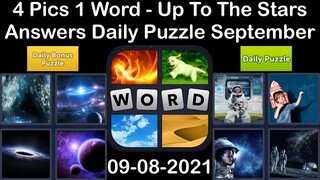 4 Pics 1 Word - Up To The Stars - 08 September 2021 - Answer Daily Puzzle + Bonus Puzzle