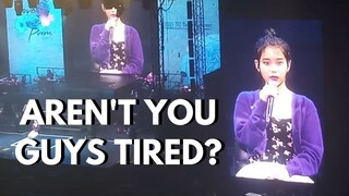 IU SAYS PHILIPPINES BEATS KOREA | IU IN MANILA