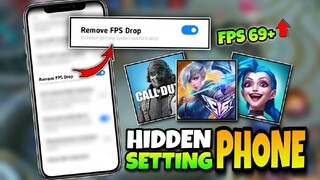 "Remove FPS Drop" ANDROID HIDDEN SETTINGS!! Alam mo naba ito?