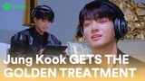 Jung Kook Gets The Golden Treatment Spotify (English Sub)