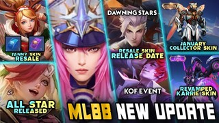 MLBB DEC 2023 - MAY 2024 UPDATE | RESALE LIMITED SKIN | DAWNING STARS & KOF EVENT RETURN #whatsnext