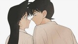 Detective Conan - ran mouri kiss Shinichi Kudo 👉👈