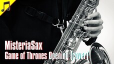 MISTERIASAX - GAME OF THRONES OPENING THEME (cover) • SAXOPHONE QUARTET 🎷