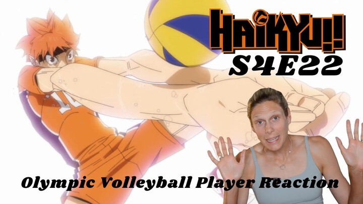 Olympic Volleyball Player Reacts to Haikyuu!! S4E22: "Pitons"