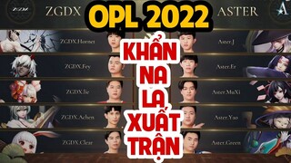 BÌNH LUẬN OPL 2022 - ZGDX vs ASTER: Khẩn Na La xuất chiến và cái kết | Onmyoji Arena