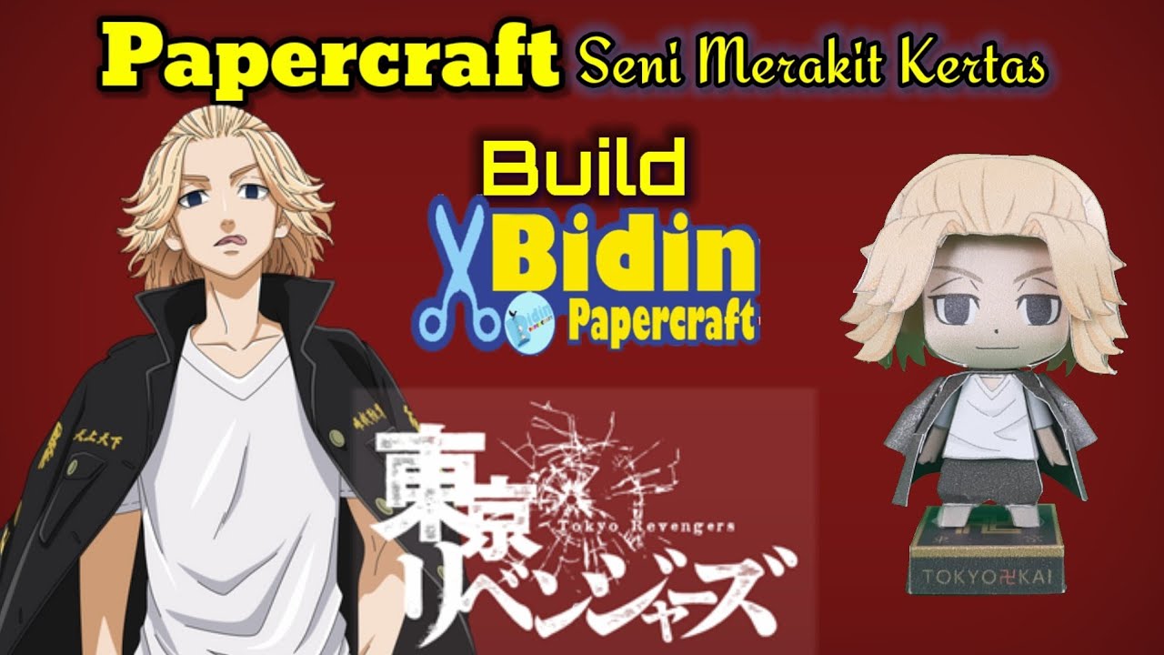 TOKYO REVENGERS Mikey Papercraft template By juneのペーパークラフ [Paper Craft  Builds Bidin] - Bilibili