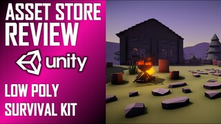 UNITY ASSET REVIEW | LOW POLY SURVIVAL KIT | INDEPENDENT REVIEW BY JIMMY VEGAS ASSET STORE