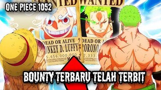 SPOILER LENGKAP 1052 !! HAYO BOUNTY SIAPA NIH YANG PALING BESAR?? ( ONE PIECE )