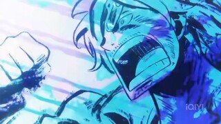 [One Piece One Piece High-energy Battle Mixed Cut Demon Crazy Kick] Sanji vs Quinn