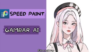 Speed Paint | Gambar AI | IbisPaintX