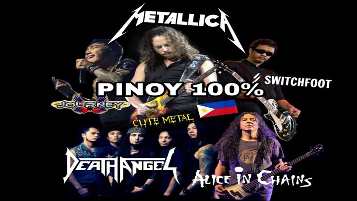 5 International Rock / Metal Bands with Pinoy members [Metallica, Alice in Chains proud Pinoys]