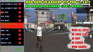 MOD REAL AUTO HEADSHOT TERBARU V1.56.2 GRATIS!! REVIEW MOD KENA KARMA LAGI KAMPR*T