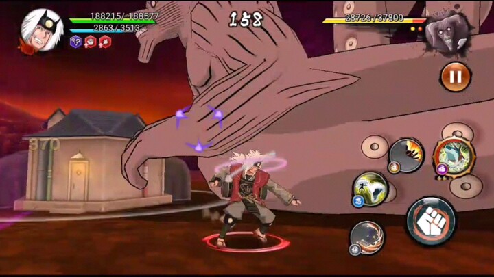 Gyuki tertipu dengan Rumah buatan Jiraiya😂