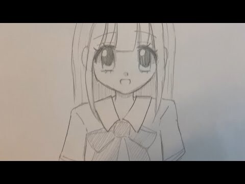 How to draw: Anime “chibi” School Girl | easy tutorial for beginners | step by step