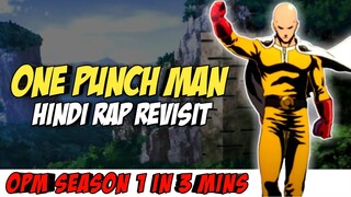 One Punch Man Hindi Rap Revisit By Dikz | Hindi Anime Rap | Saitama AMV | OPM Season 1