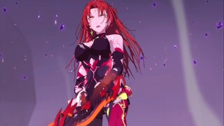 The beginning of the black moon CG plagiarism Honkai Impact 3