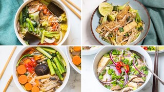 4 MÓN BÚN, PHỞ CHAY HEALTHY SIÊU NGON