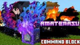 How to get Sasuke's Amaterasu Power in Minecraft | Command Blocks