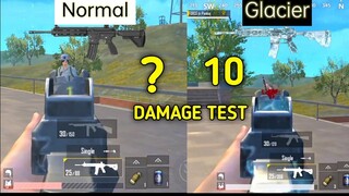 Damage Test M416 Glacier VS Normal M416 -Pubg Mobile Lite