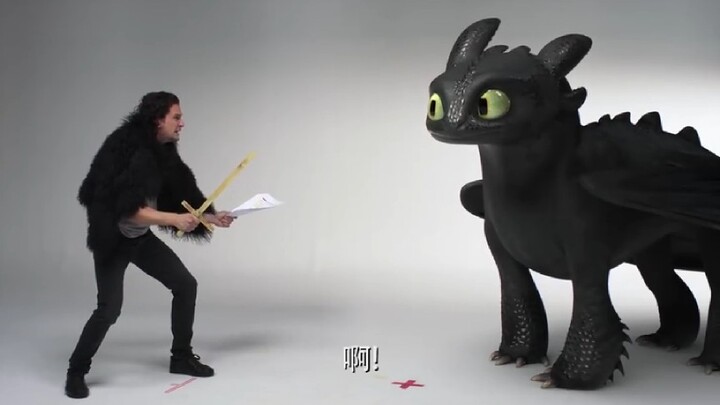 Hilarious behind-the-scenes from "How to Train Your Dragon 3" ~ Toothless