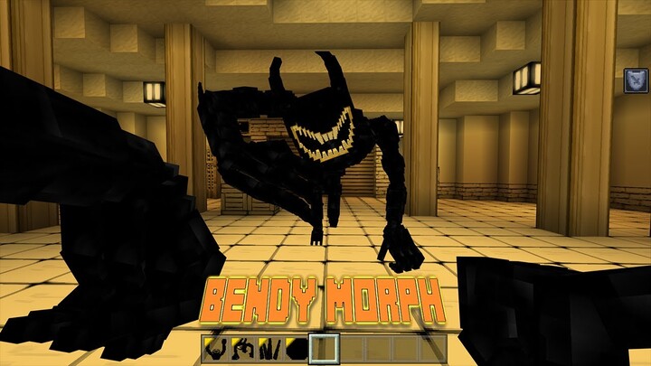 Play as Beast Bendy | Minecraft PE (Bendy Addon v3.1)