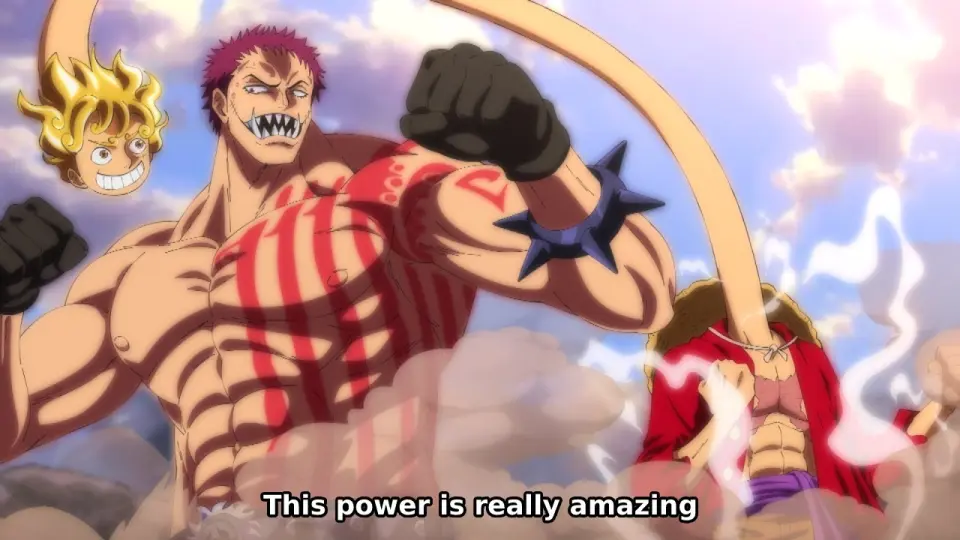 Katakuri Arrives In Wano After Luffy Awakened The Sun God Transformation One Piece Bilibili