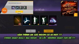 Free Fire| Hướng dẫn anh em săn thính xịn chỉ 6k - Vòng quay m4a1 địa ngục gặp lỗi nhưng quay cực dễ