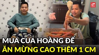 Khoa Pug xuất viện hậu phẫu thuật kéo chân: Ăn mừng vì cao thêm 1cm