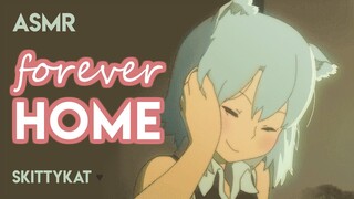 ASMR Neko Adoption || Forever Home [slow'n cozy] [comfy] [headpats] versions for boys & girls