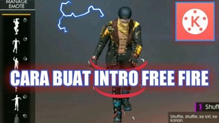 Cara membuat intro emote free fire di kinemaster pro