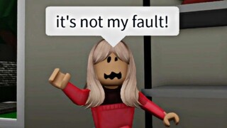 When you have to clean your sisters mess (meme) ROBLOX