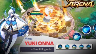 KAWAI❗ONMYOJI ARENA : YUKI ONNA SKILL PREVIEW